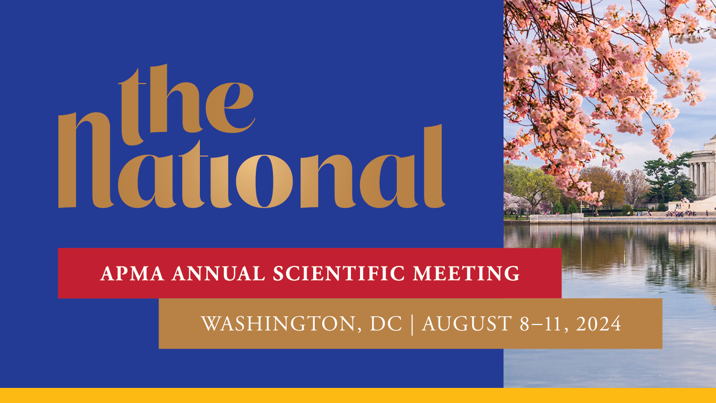 The APMA 2024 Annual Scientific Meeting (The National) 2024 Washington